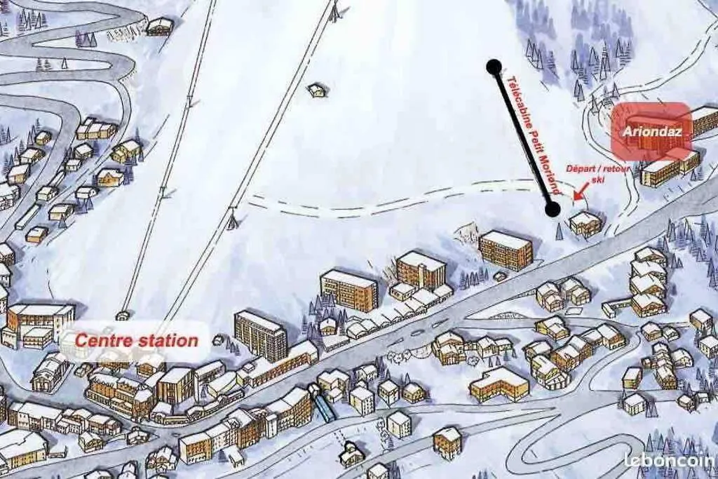Domaine L'Ariondaz 1650, Charmant T2 Courchevel